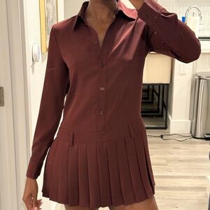 Aritzia Long Sleeve Mini Dress